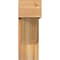 Ekena Millwork Traditional Block Rough Sawn Bracket w/ Offset Brace, Western Red Cedar, 8"W x 22"D x 22"H BKT0806X22X22TRA05RWR - alternate 4